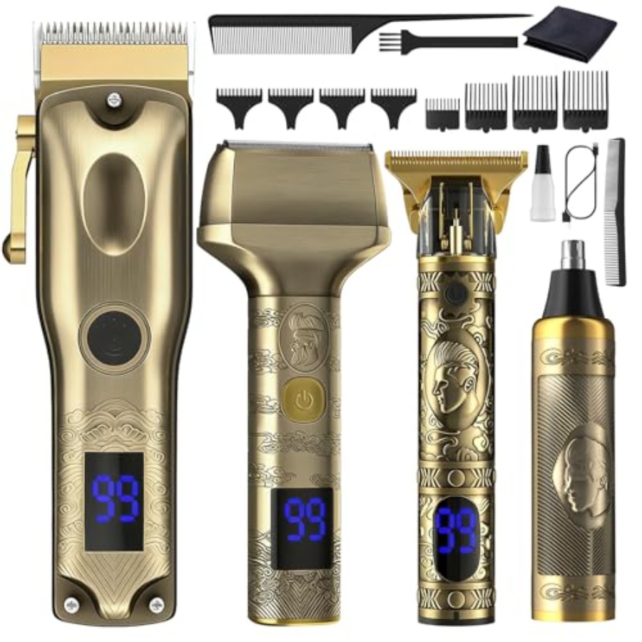 Men'S Grooming Hair - 4 IN 1 Professional Hair Clippers