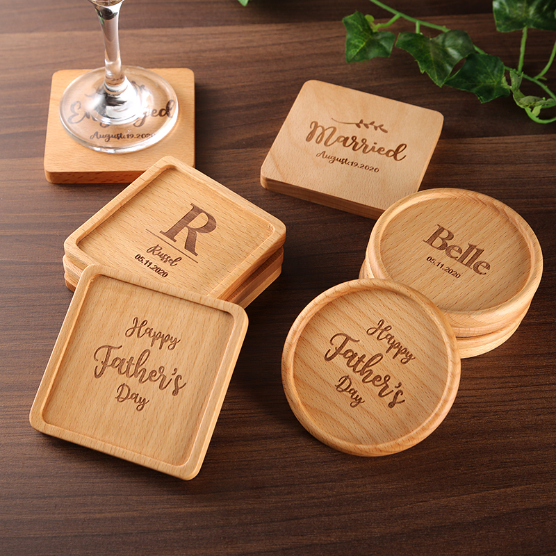 Men'S Grooming House - Personalized Wedding Coaster , Best Man