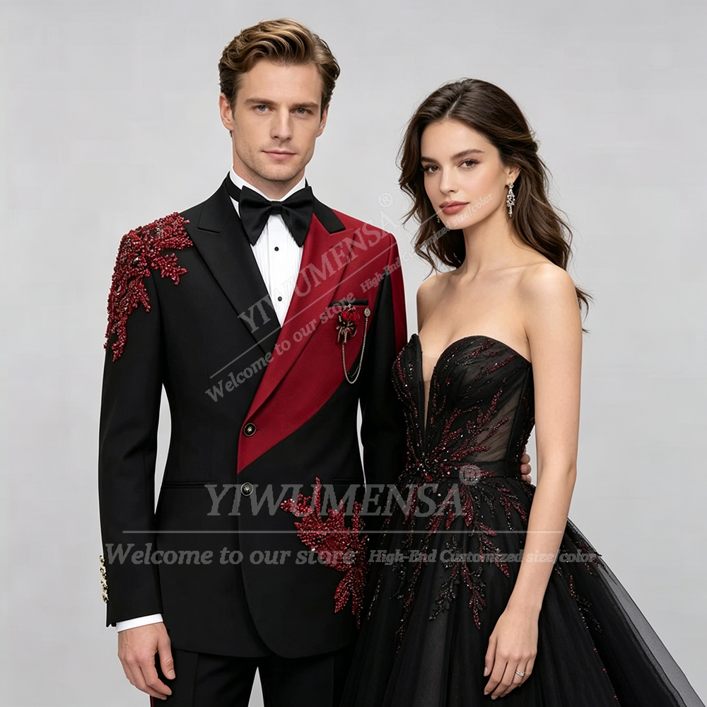 Mens Grooming Kit Luxury - Luxury Beaded Stones Suits Men For
