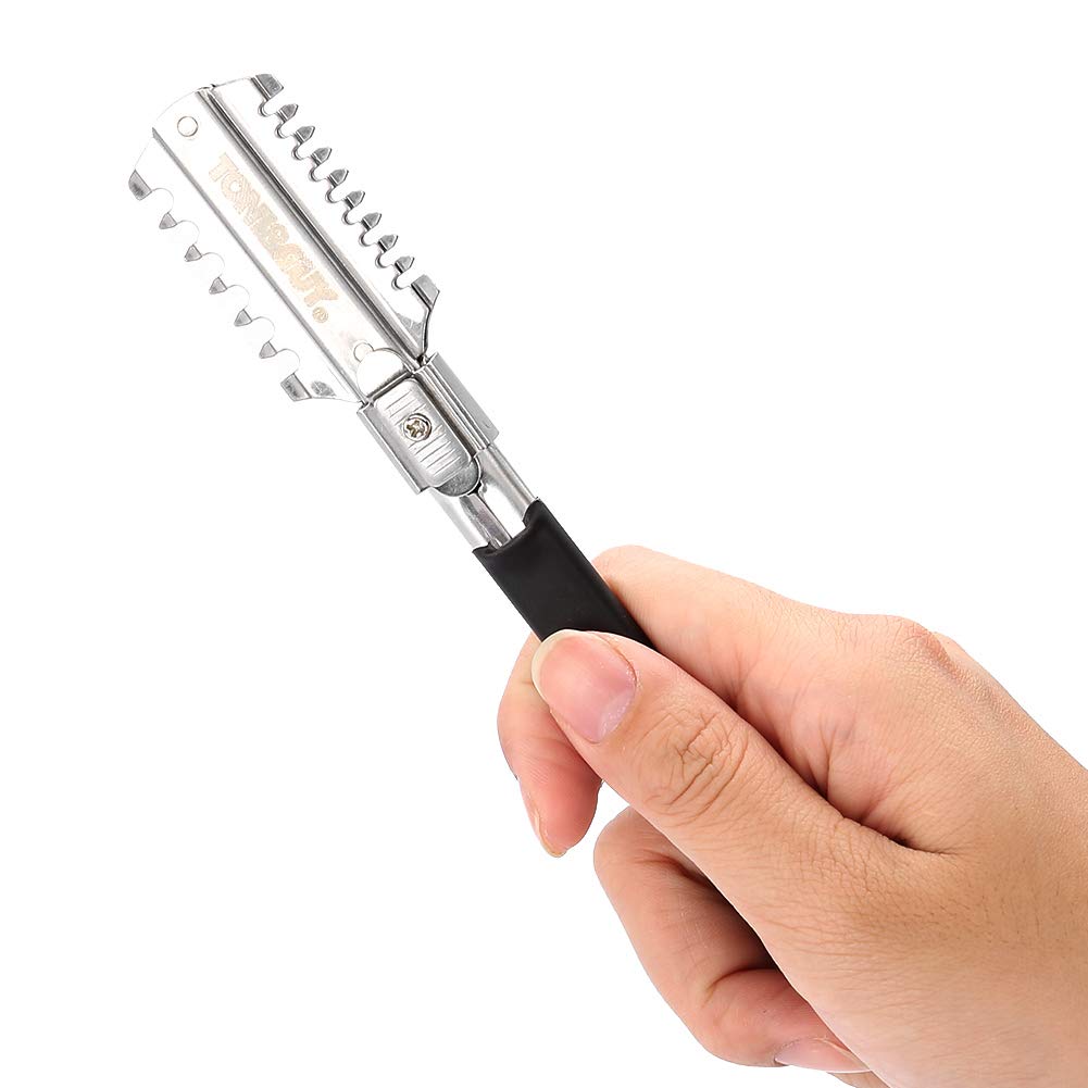 Double-Edge Shaving Haircut Ra - Men'S Grooming Scissors のレビューと価格