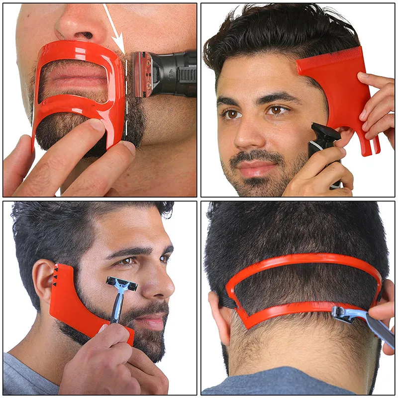 2/4Pcs Men's Beard Combs Hair  - Men'S Grooming Scissors のレビューと価格