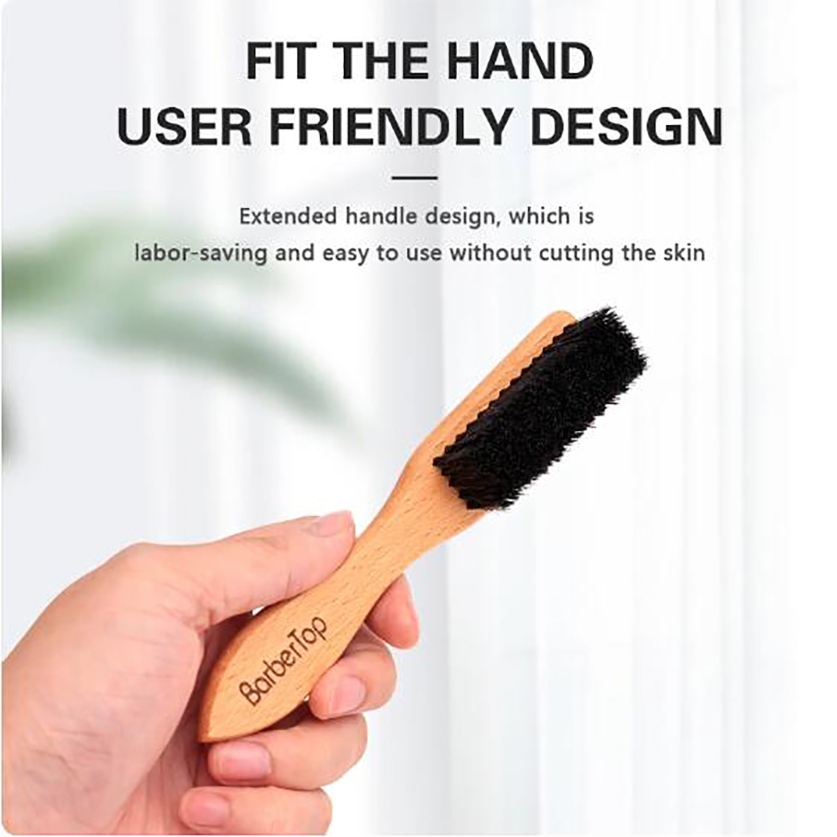 Barbershop Wooden Handle Boar  - Men'S Grooming Hair のレビューと価格
