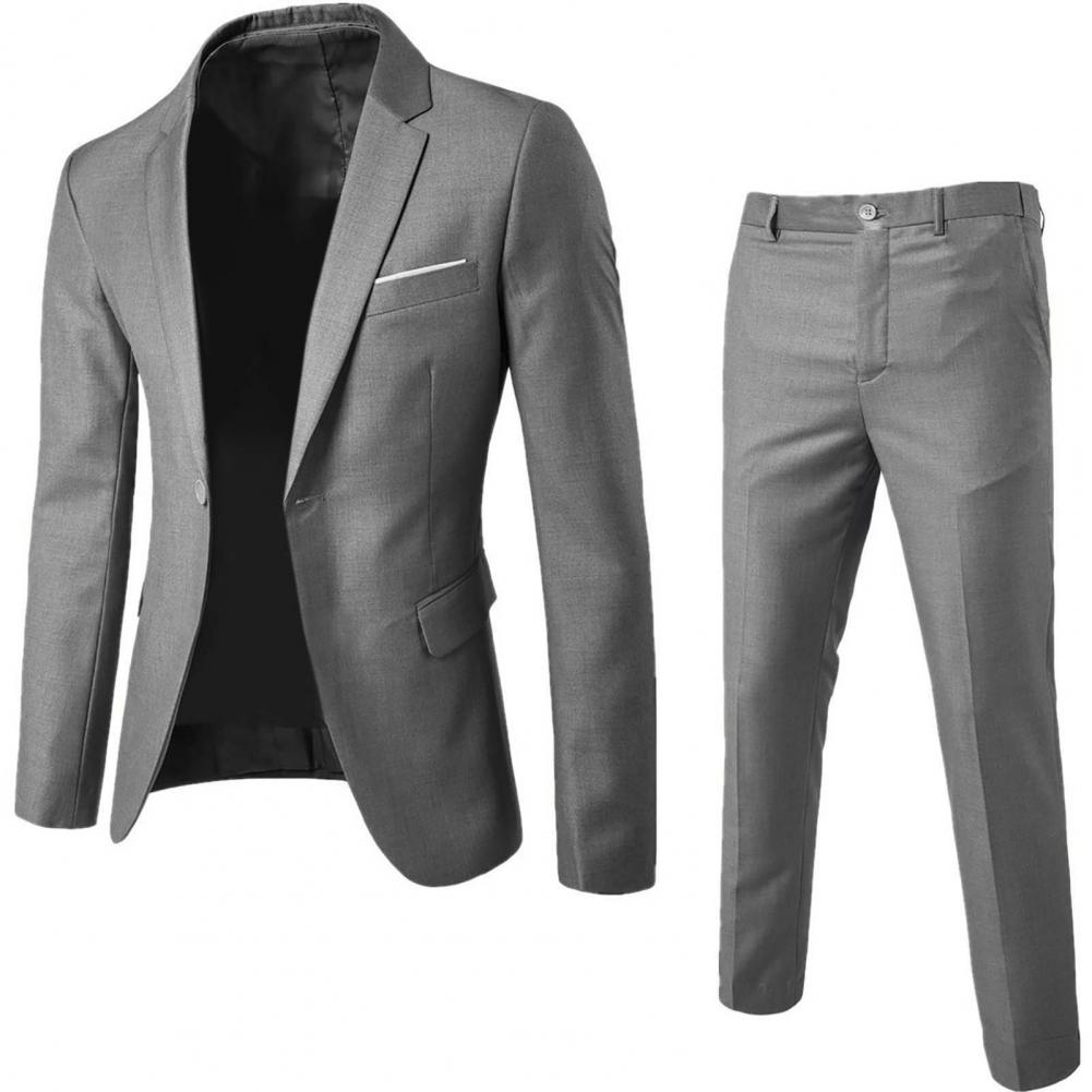 Men Pants Set Groom Wedding Bl - Men'S Grooming Room のレビューと価格