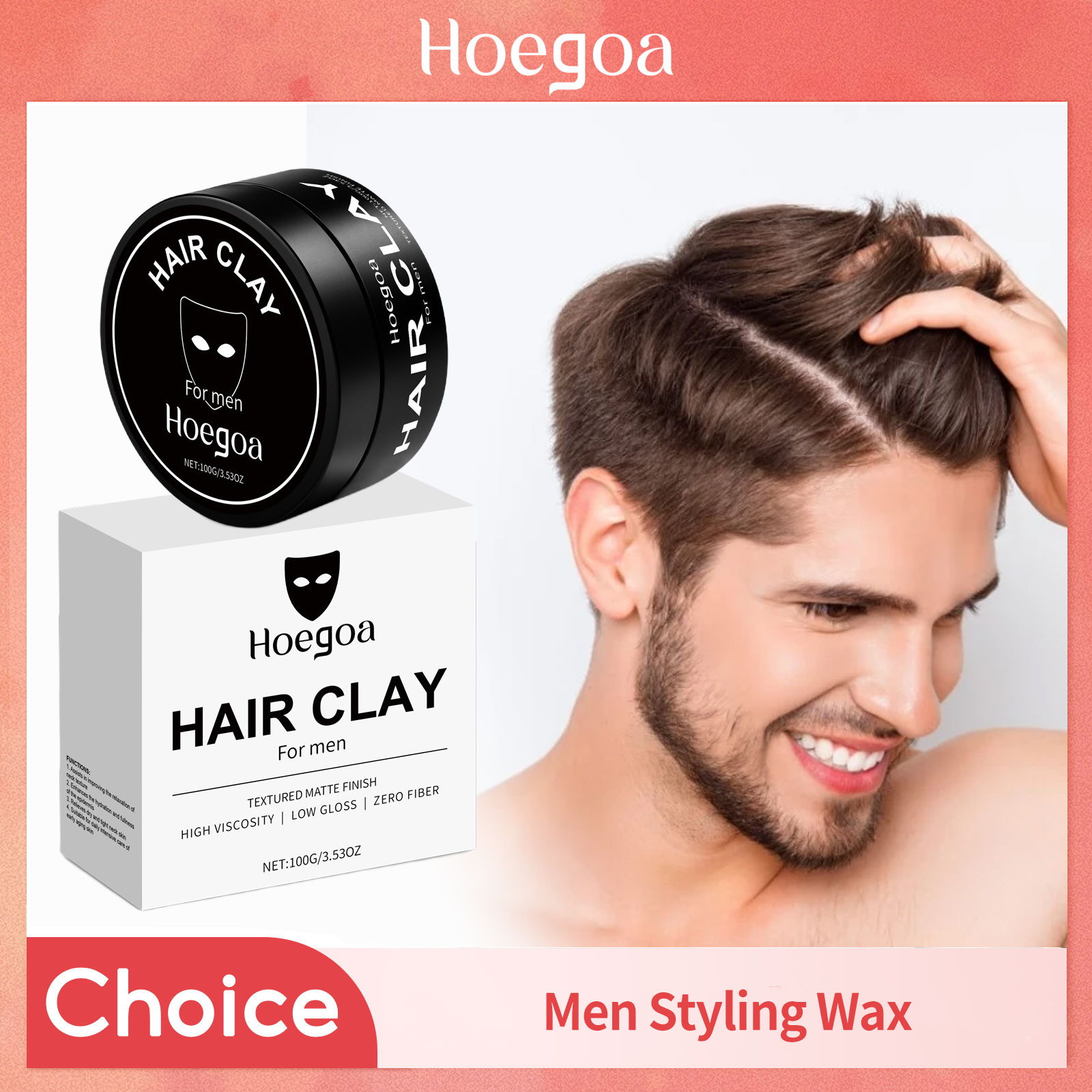 Matte Hair Styling Wax Lasting - Men'S Grooming Hair のレビューと価格