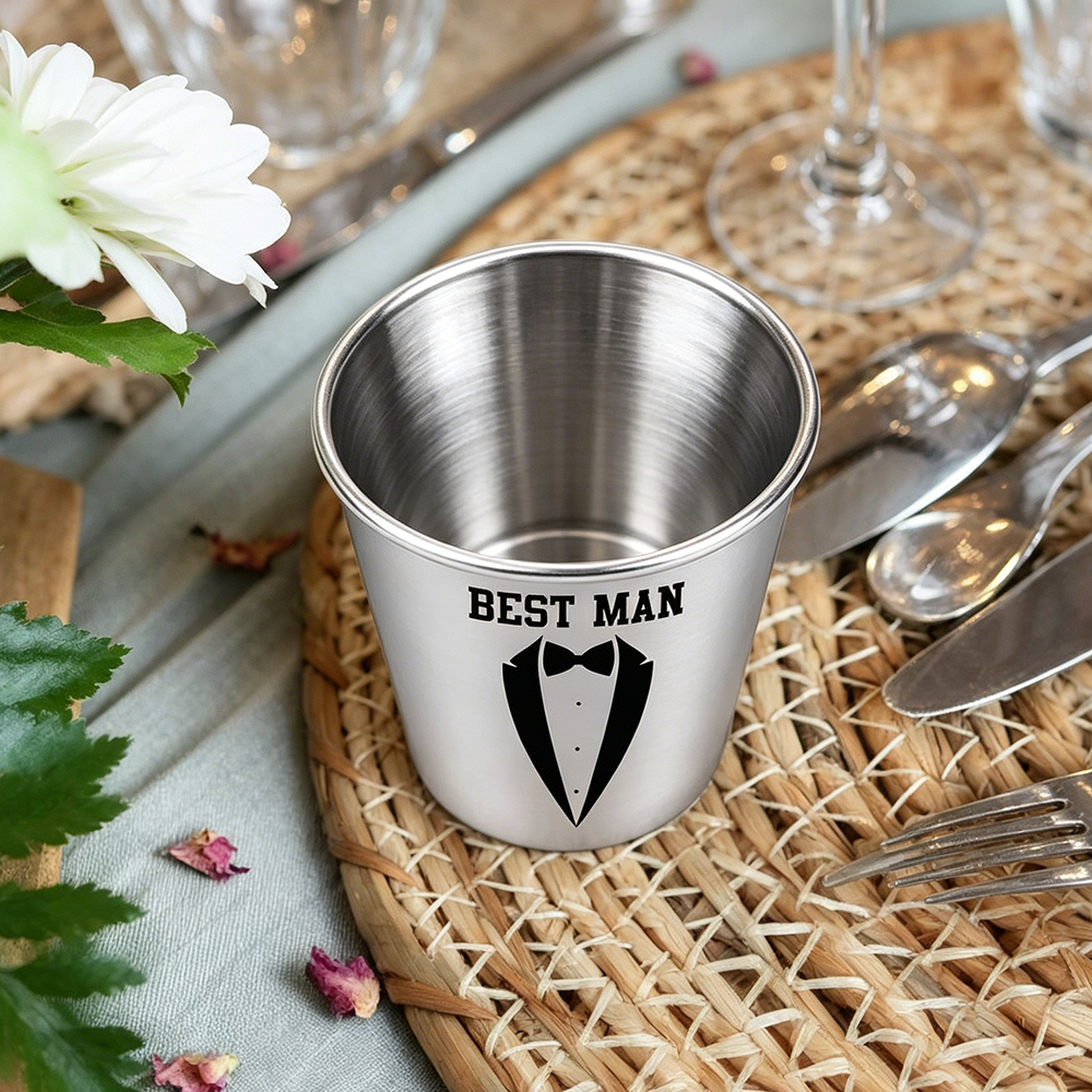 Custom Groomsman Shot Glass Se - Men'S Grooming House のレビューと価格