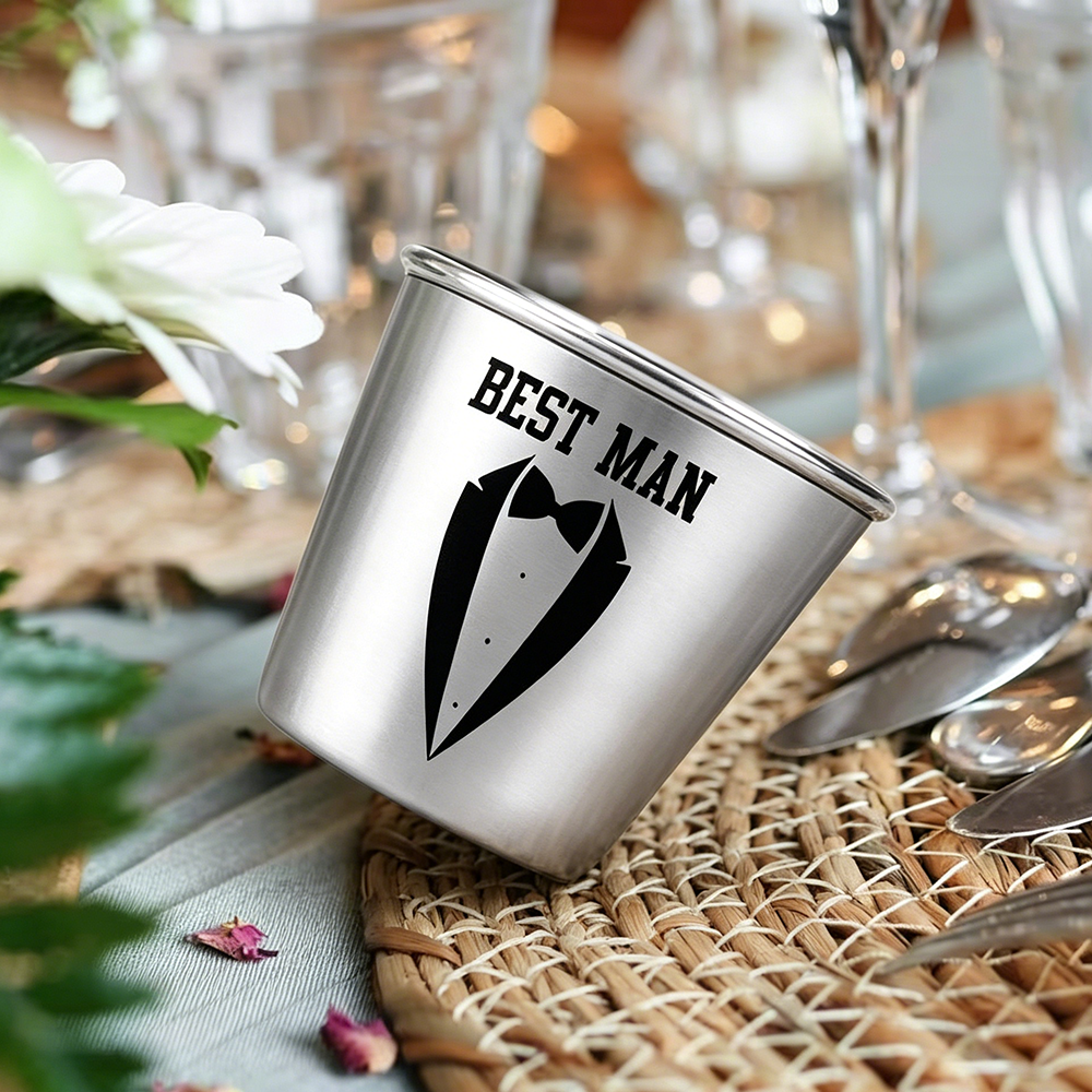 Custom Groomsman Shot Glass Se - Men'S Grooming House のレビューと価格