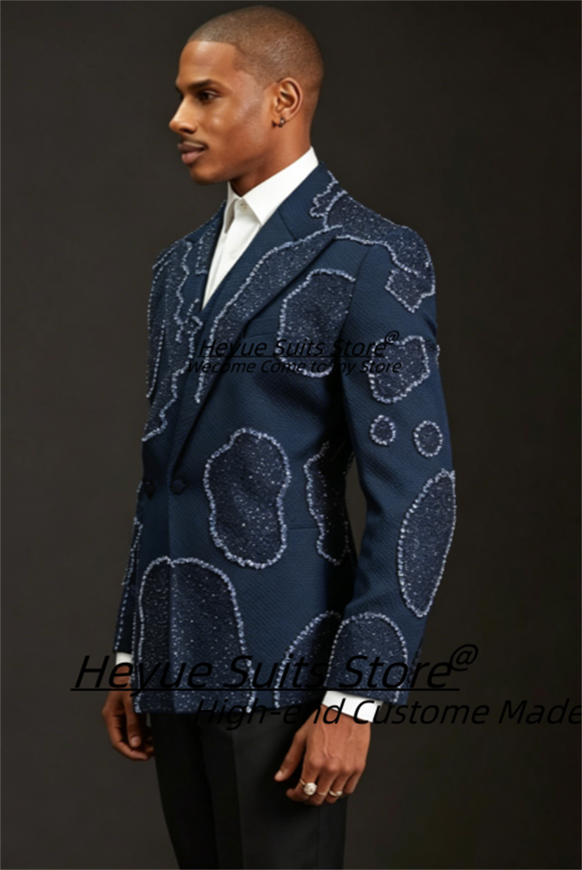 Gorgeous Crystal Embroidery Gr - Men'S Grooming Room のレビューと価格