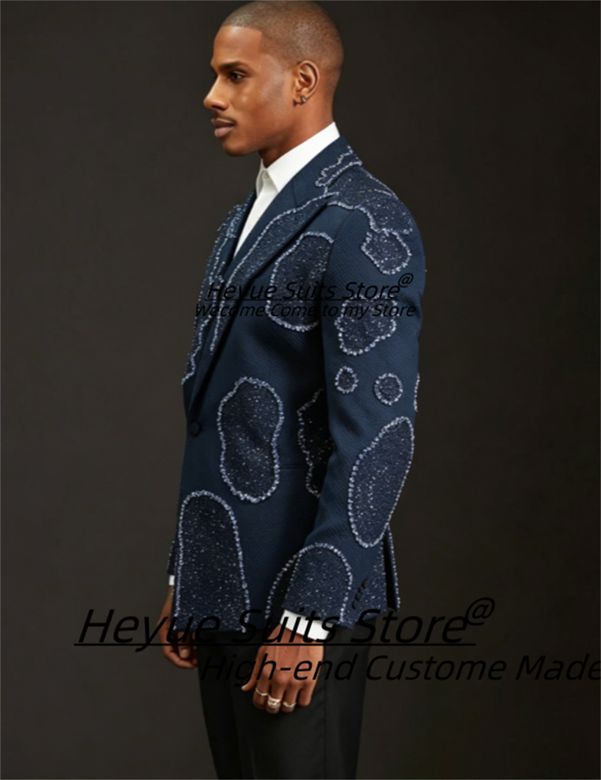 Gorgeous Crystal Embroidery Gr - Men'S Grooming Room のレビューと価格