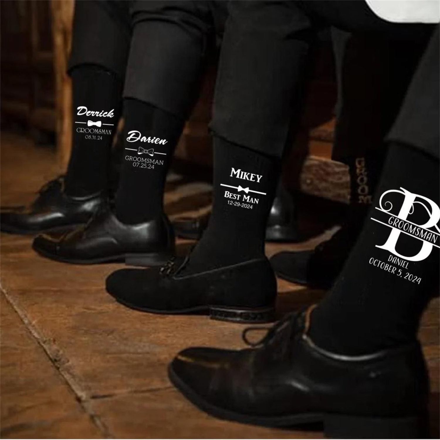 Personalized Best man socks,Be - Men'S Grooming House のレビューと価格
