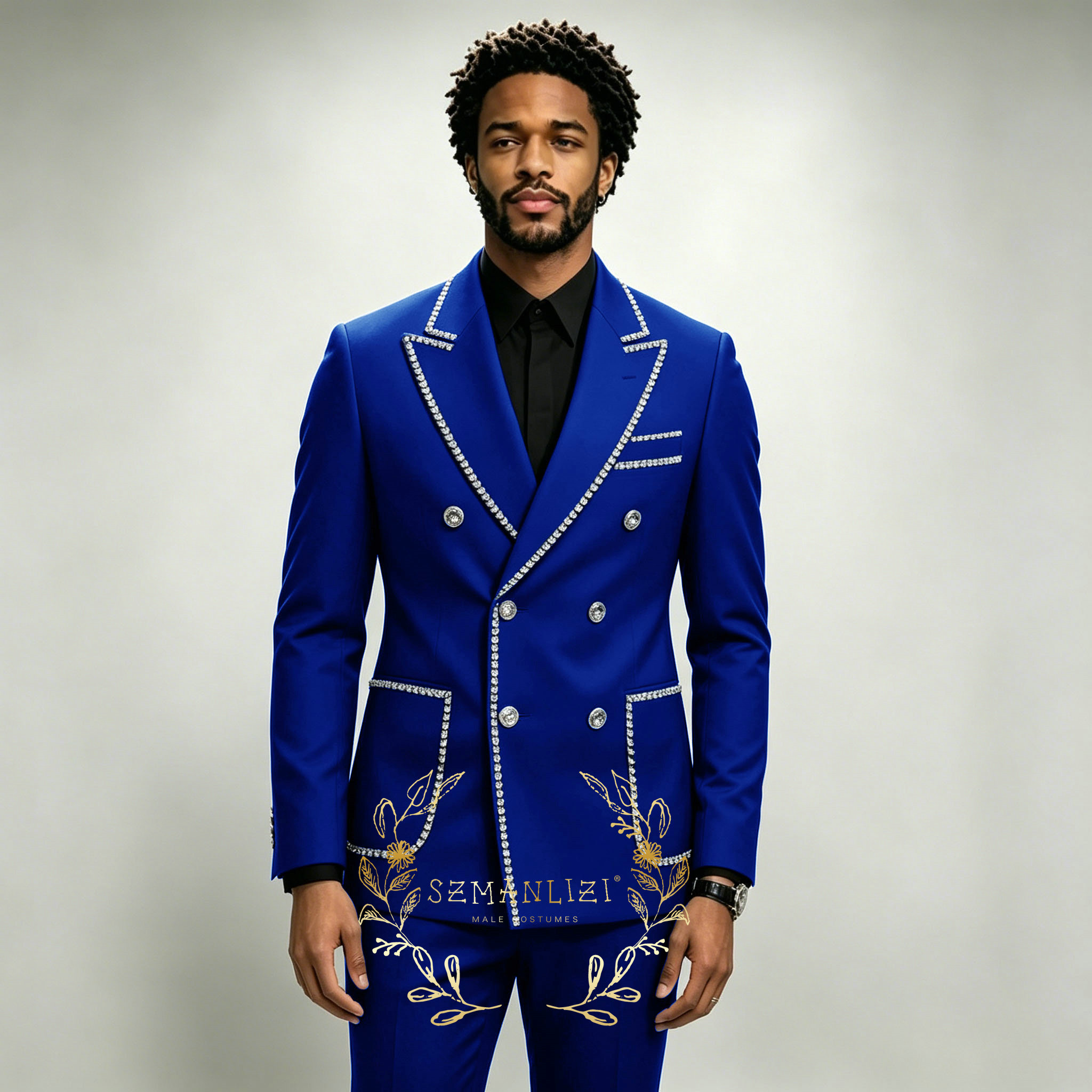 Luxury Men's Suits 2 Pieces Ro - Mens Grooming Kit Luxury のレビューと価格