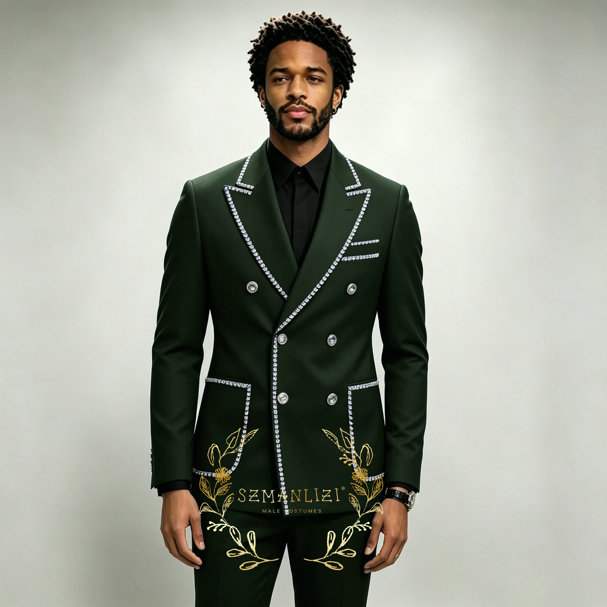 Luxury Men's Suits 2 Pieces Ro - Mens Grooming Kit Luxury のレビューと価格