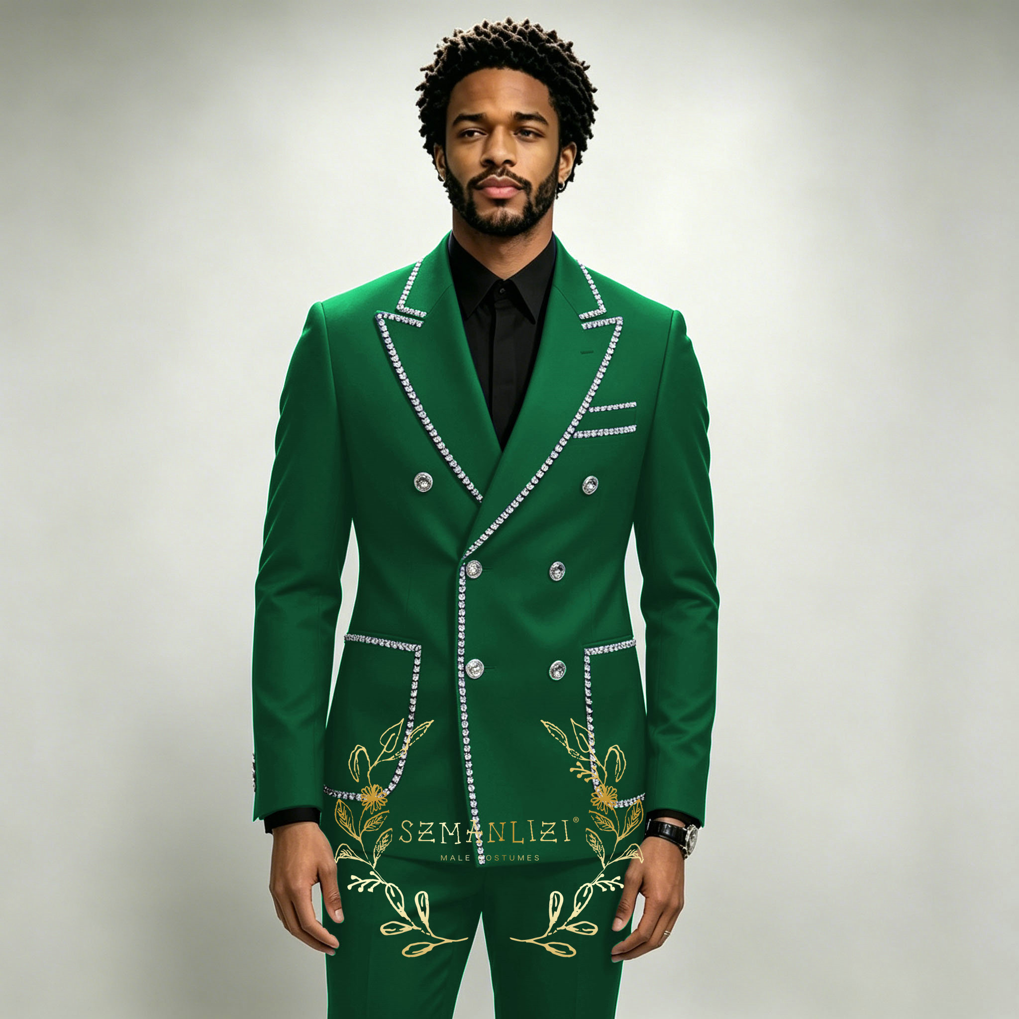 Luxury Men's Suits 2 Pieces Ro - Mens Grooming Kit Luxury のレビューと価格
