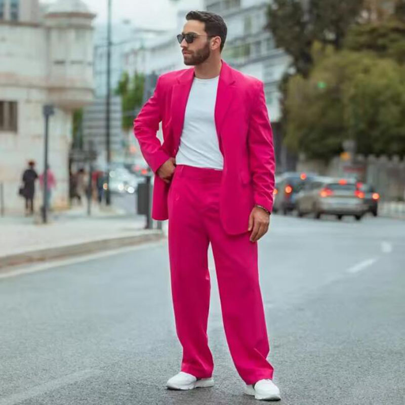 Latest Design Fuchsia Men Suit - Men'S Grooming Room のレビューと価格