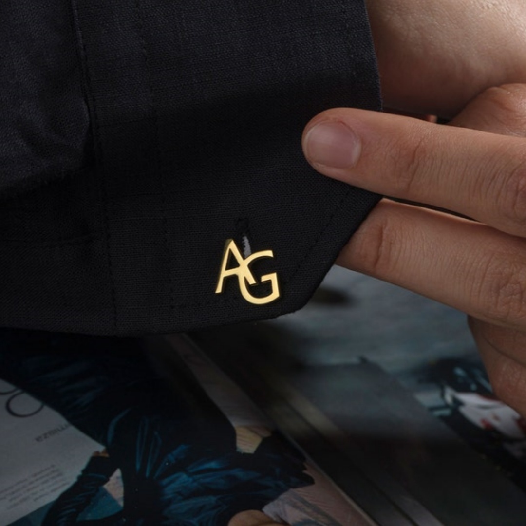 Custom Name Cufflinks for Men  - Men Grooming Usa のレビューと価格
