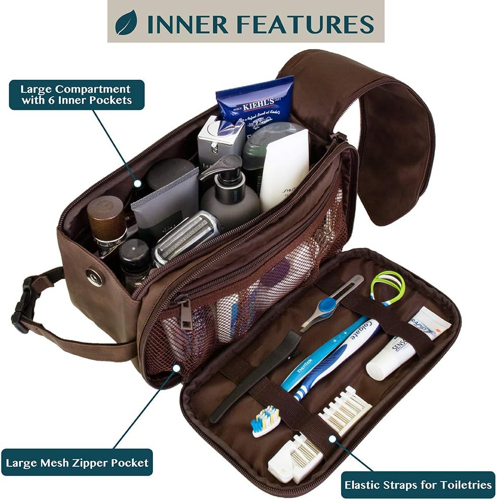 PAVILIA Toiletry Bag for Men,  - Men Grooming Usa のレビューと価格