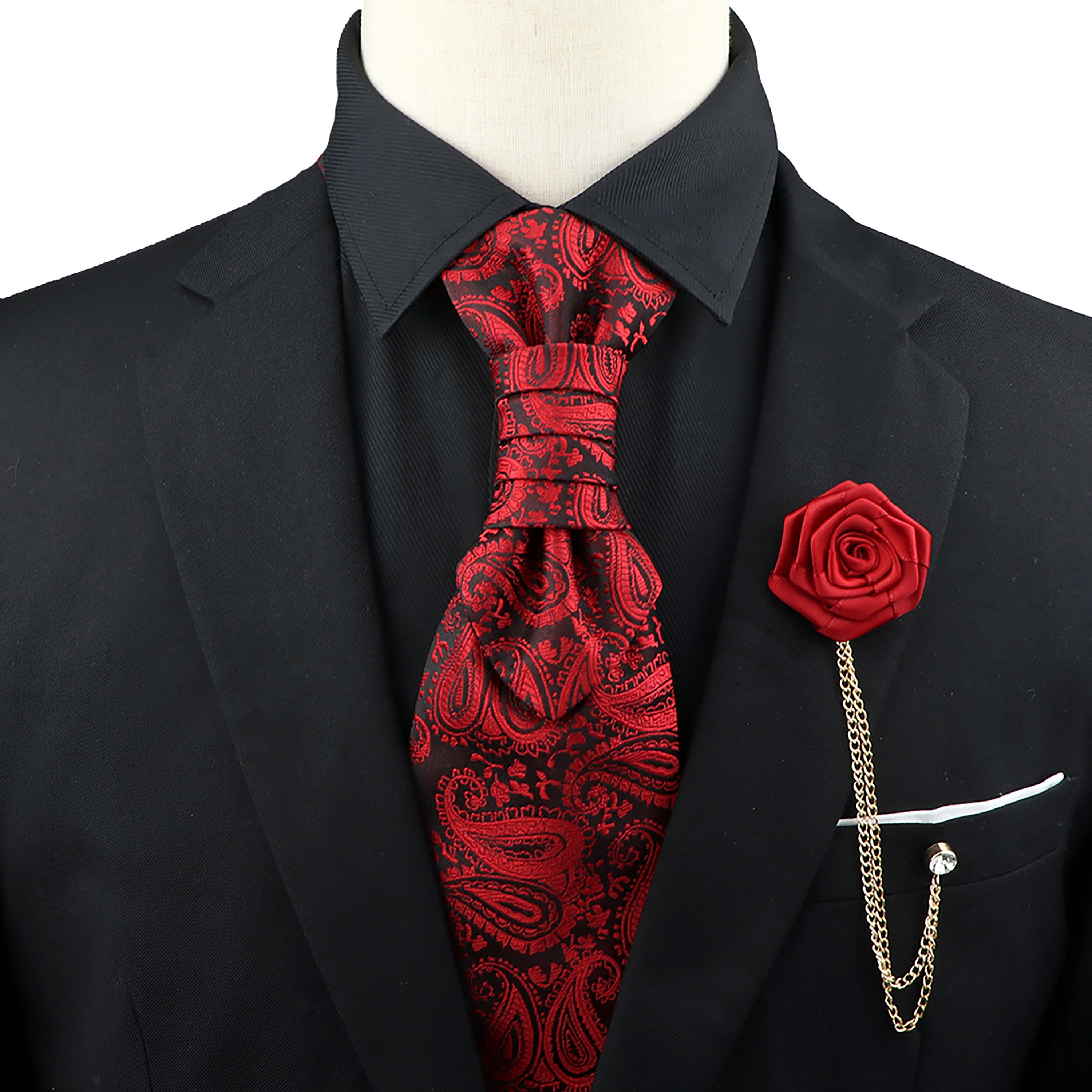 New Men's Premium Paisley Tie  - Mens Grooming Kit Luxury のレビューと価格