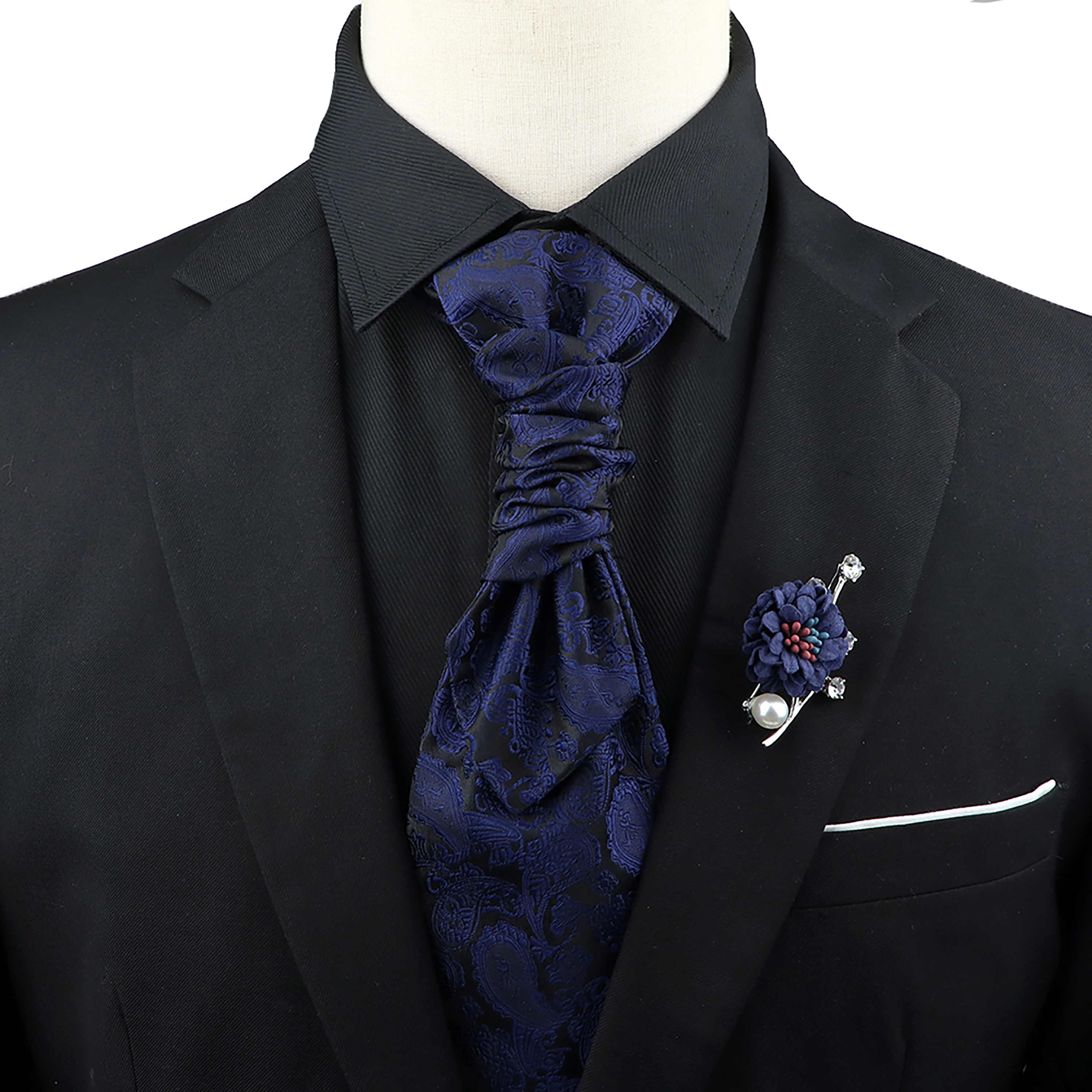 New Men's Premium Paisley Tie  - Mens Grooming Kit Luxury のレビューと価格