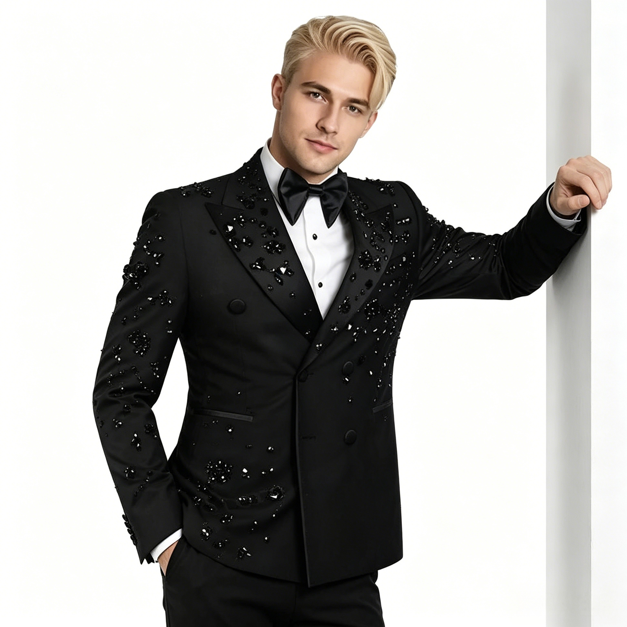 Luxury Black 2 Pieces Set Men' - Mens Grooming Kit Luxury のレビューと価格