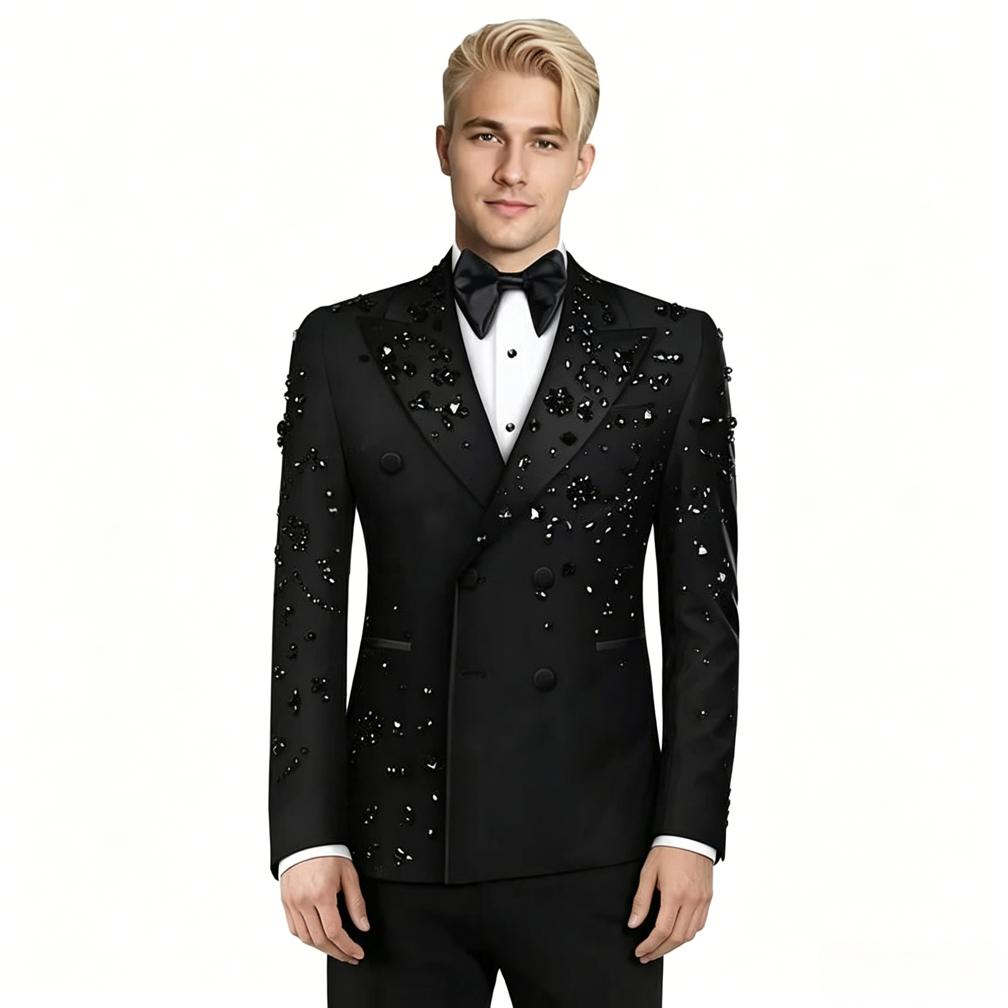 Luxury Black 2 Pieces Set Men' - Mens Grooming Kit Luxury のレビューと価格