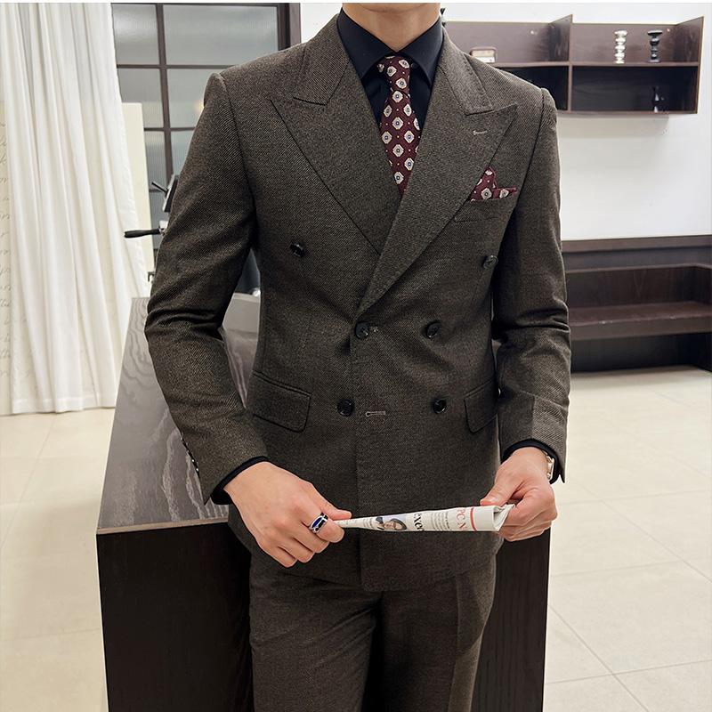 Men Vintage Luxury Double Brea - Mens Grooming Kit Luxury のレビューと価格
