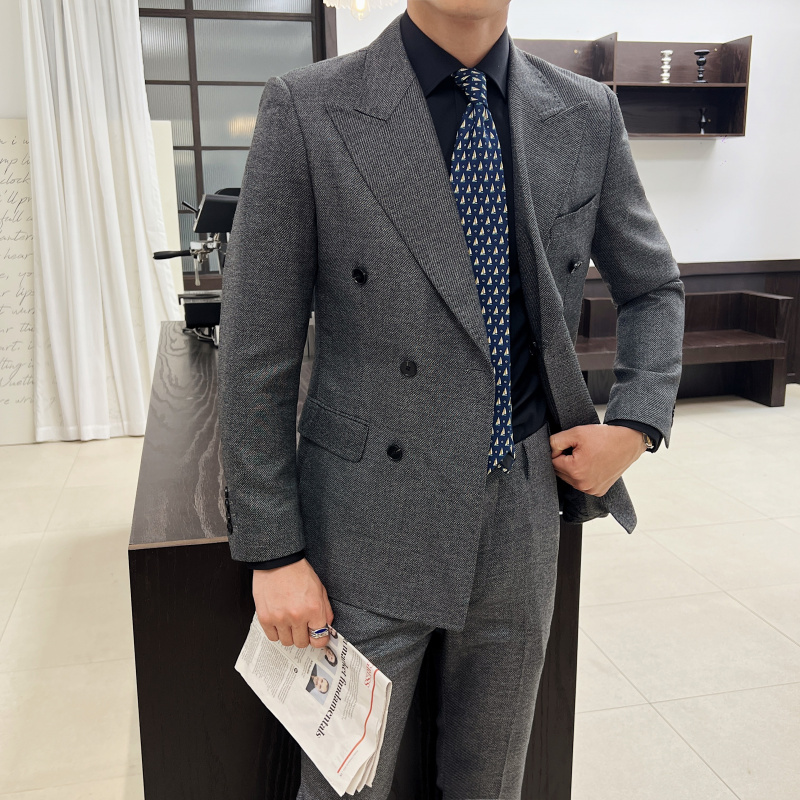 Men Vintage Luxury Double Brea - Mens Grooming Kit Luxury のレビューと価格