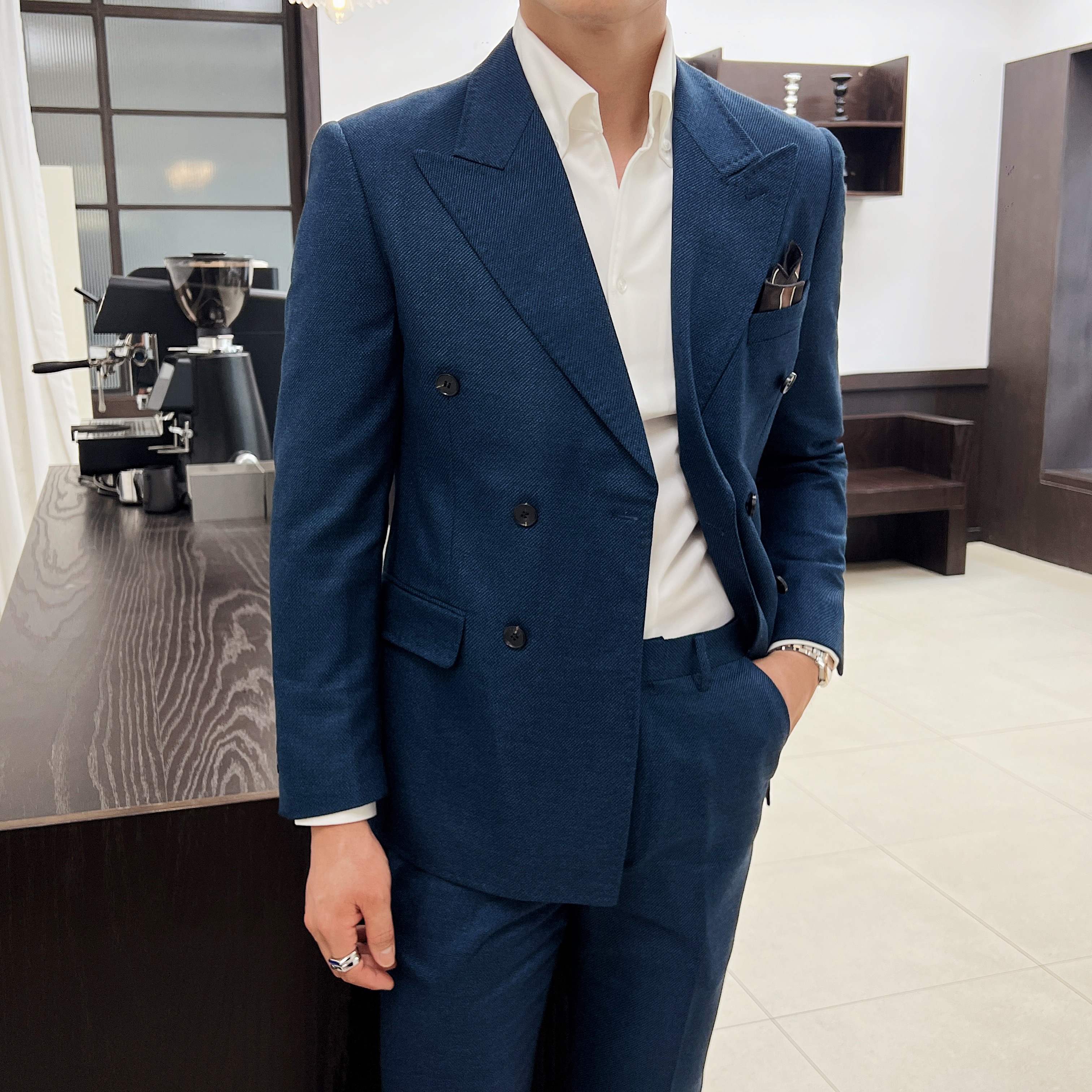 Men Vintage Luxury Double Brea - Mens Grooming Kit Luxury のレビューと価格