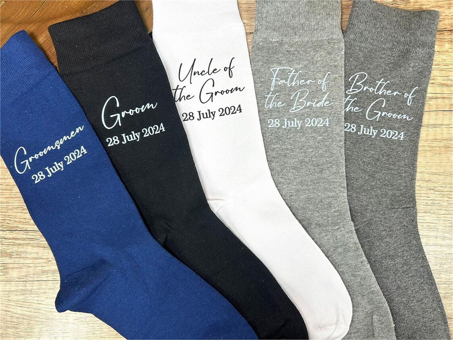 Groomsmen Socks for Wedding, D - Men'S Grooming House のレビューと価格