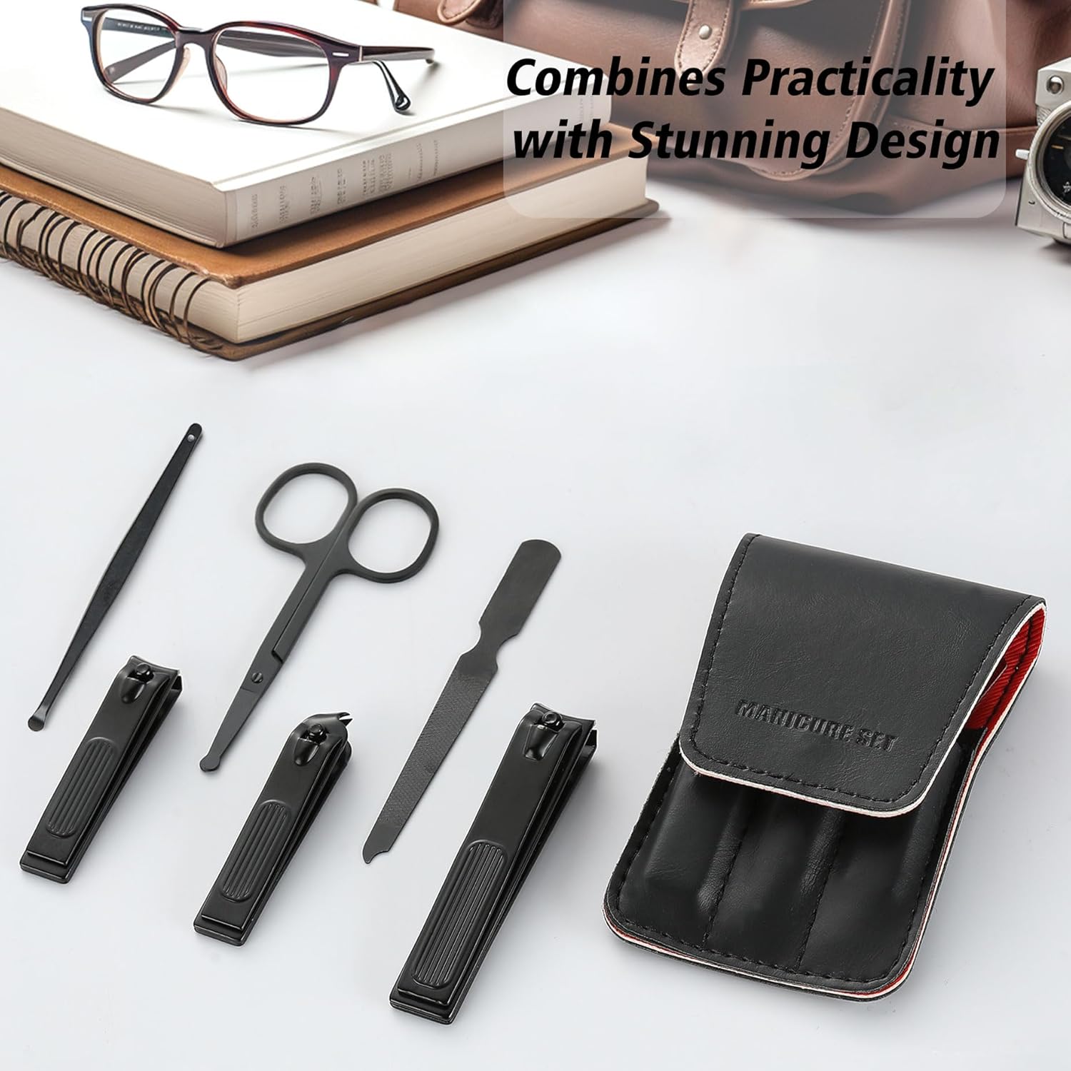 Cool Manicure Set for Men, Nai - Men'S Grooming Gift Ideas のレビューと価格