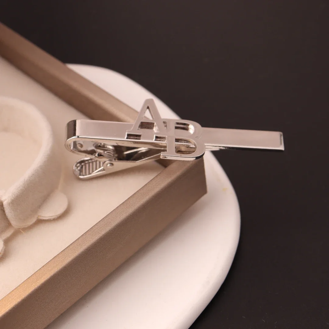 Custom Initial Tie Clip for Gr - Men Grooming Usa のレビューと価格