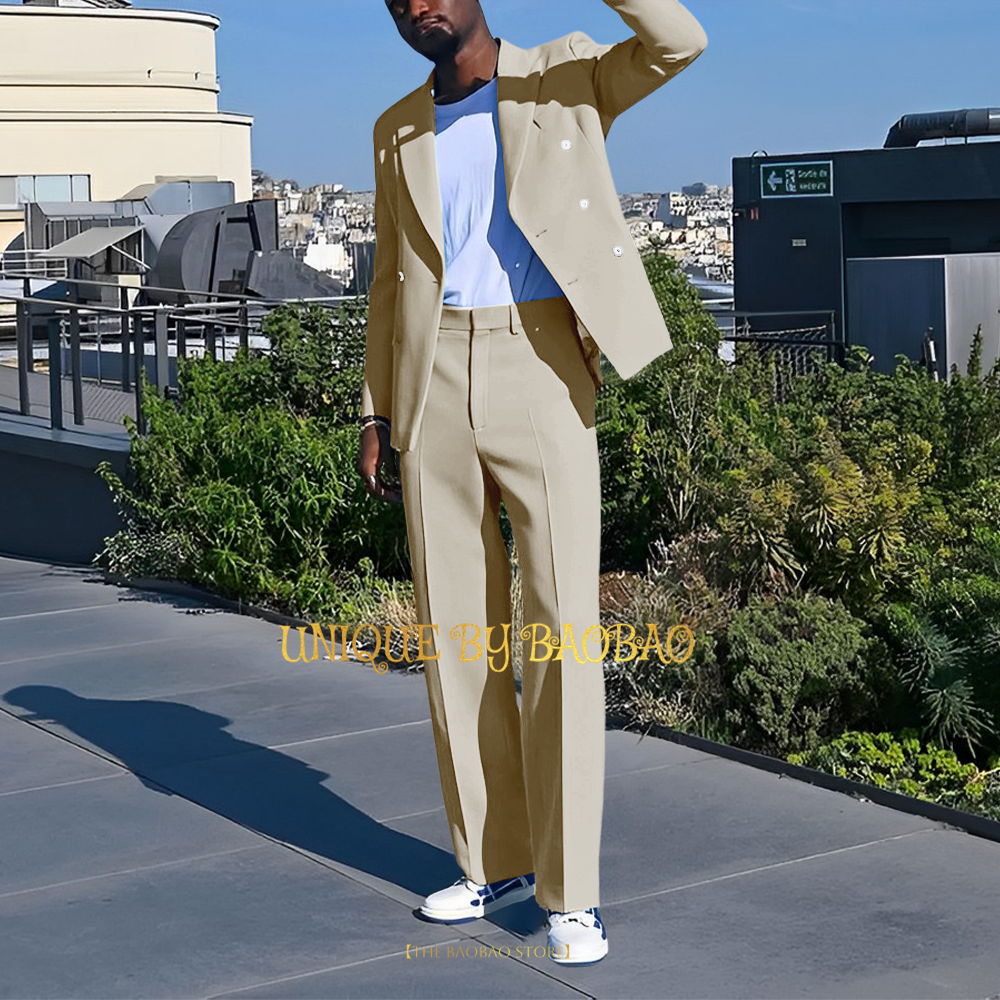Lake Blue Men 2-piece Suit Dou - Men'S Grooming Room のレビューと価格