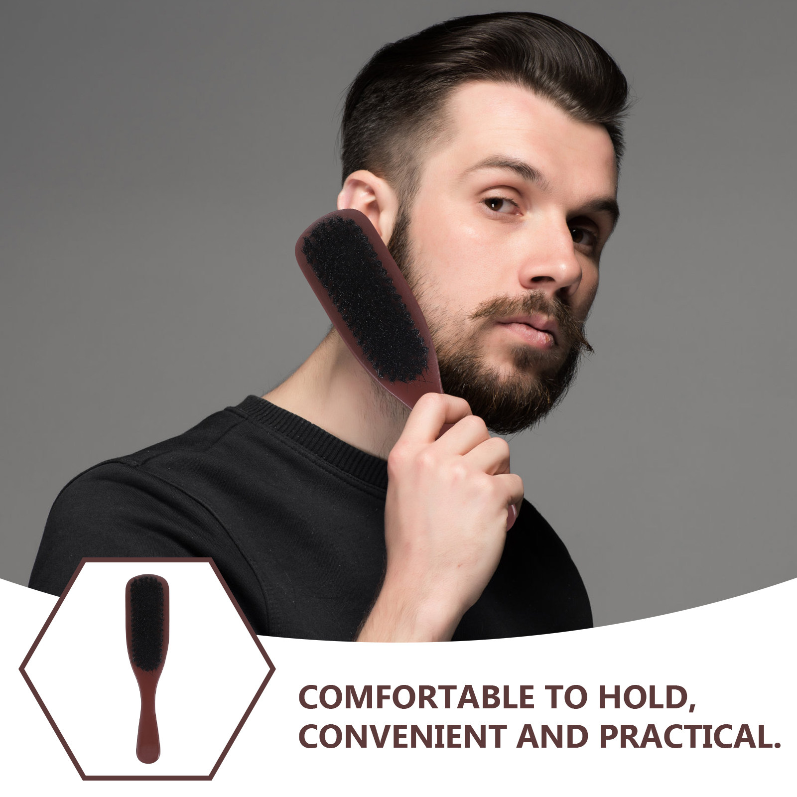 Mens Hair Brush Detangling Bea - Men'S Grooming Hair のレビューと価格