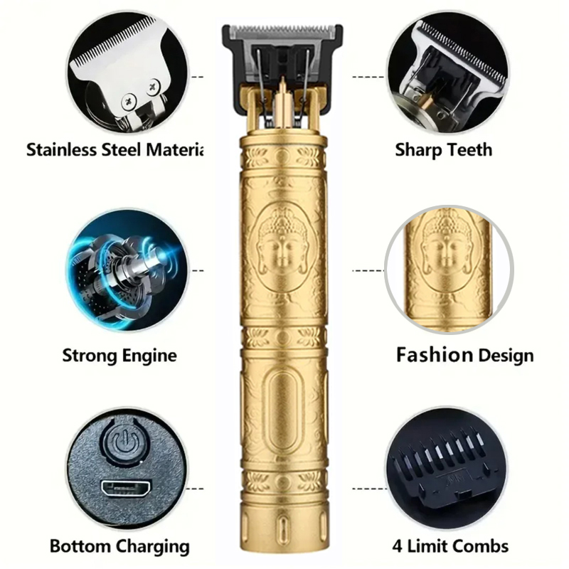 Electric Hair Clipper Vintage  - Men'S Grooming Scissors のレビューと価格