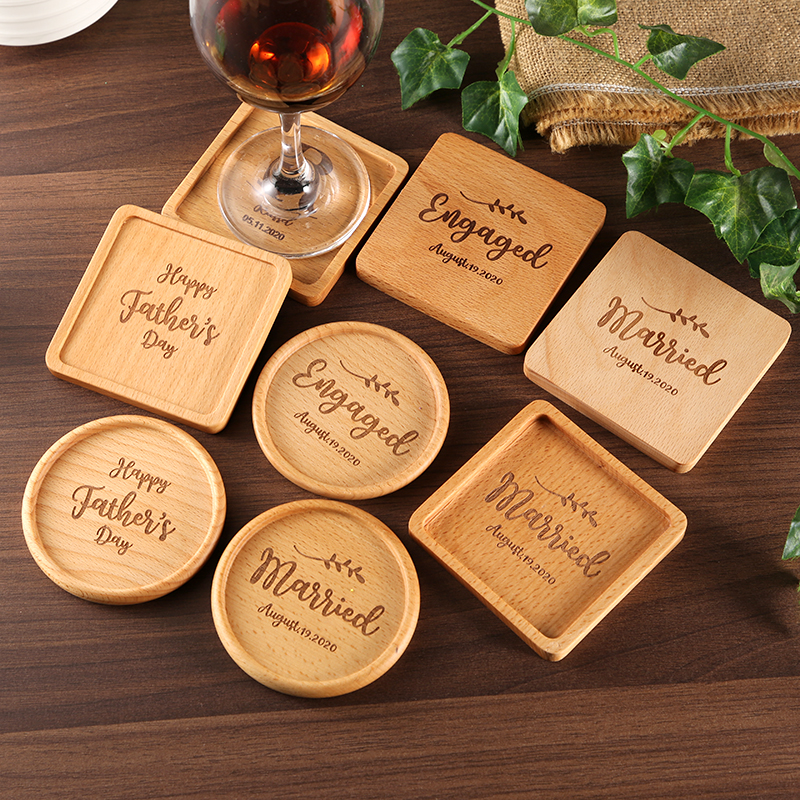 Personalized Wedding Coaster , - Men'S Grooming House のレビューと価格