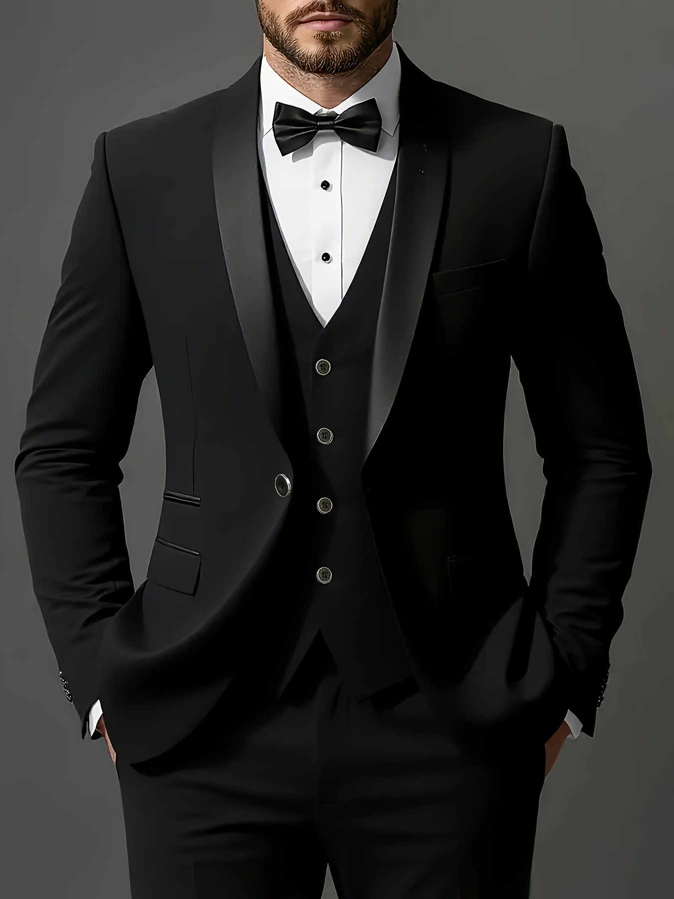 Men's Formal Suit Set Business - Men'S Grooming Room のレビューと価格