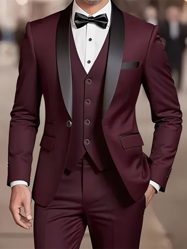 Men's Formal Suit Set Business - Men'S Grooming Room のレビューと価格