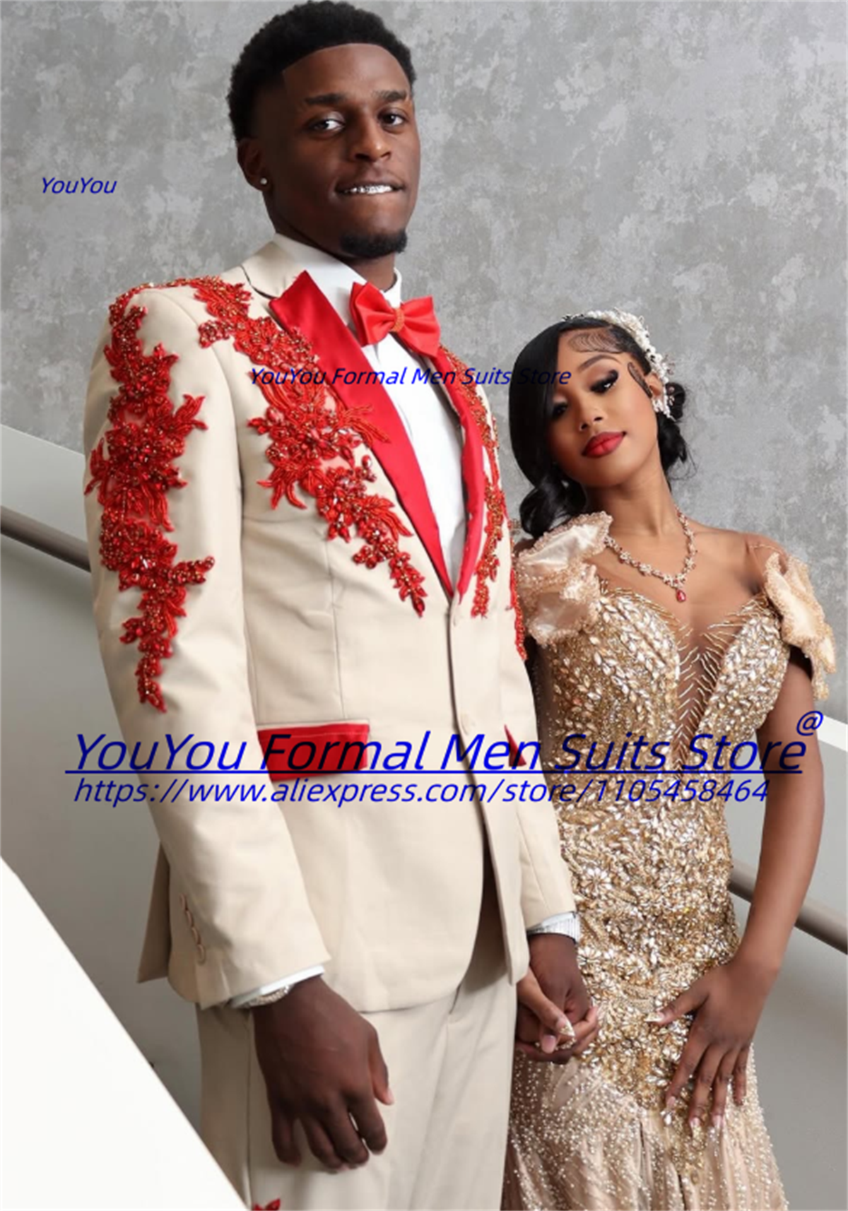 Luxurious Beige Groom Wedding  - Men'S Grooming Room のレビューと価格