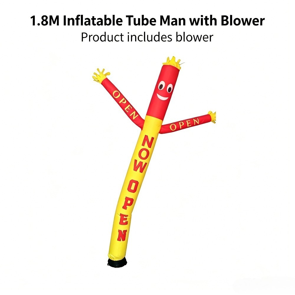 1.8M Inflatable Waving Tube Ma - Men'S Grooming House のレビューと価格