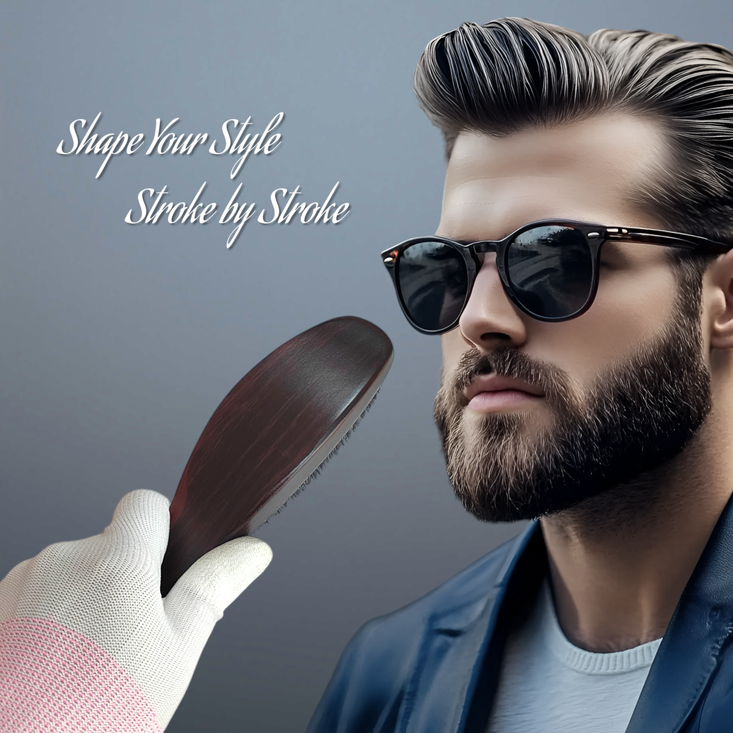 Gracemen 360 Wave Brush Curved - Men'S Grooming Hair のレビューと価格