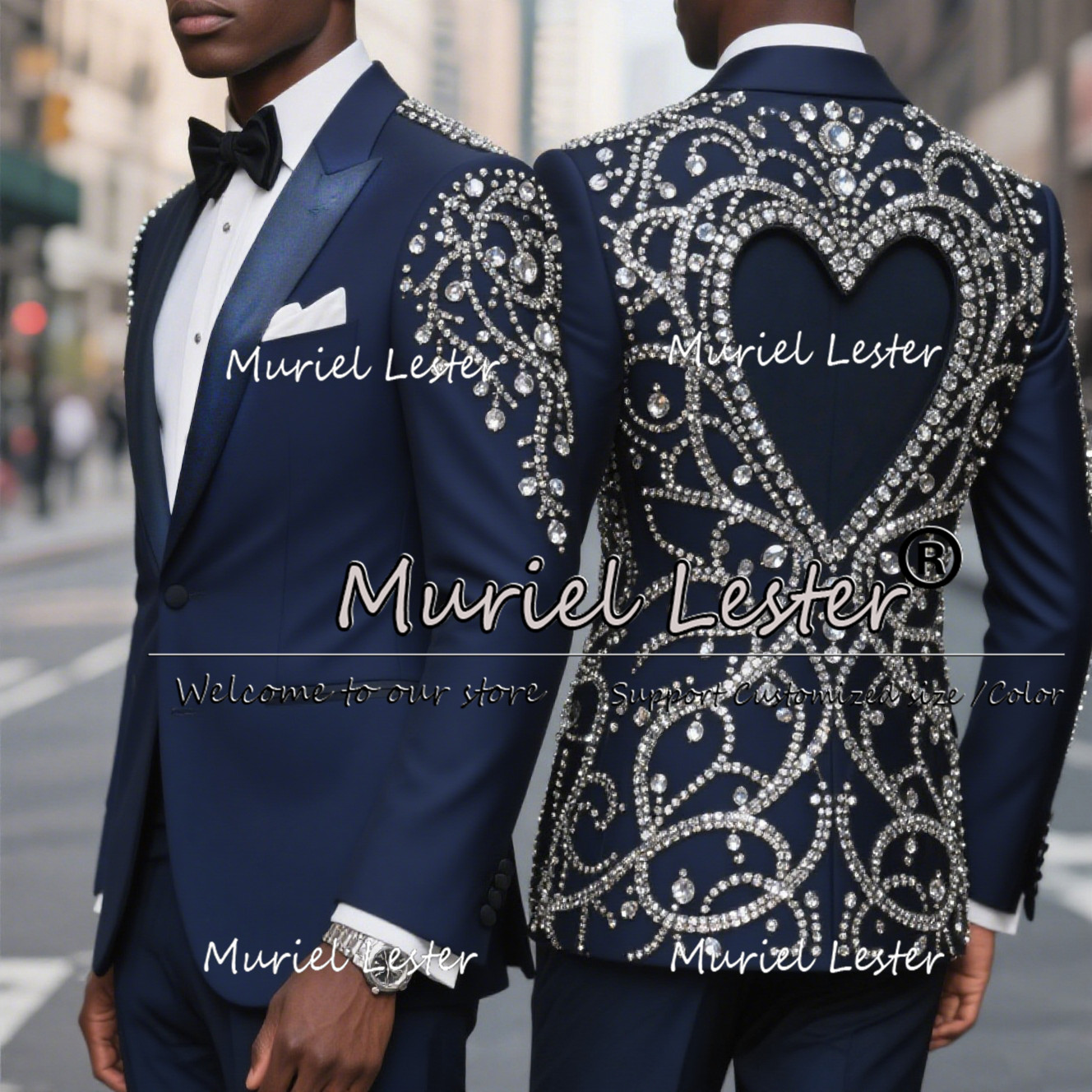 Luxury Beaded Stones Tuxedos S - Mens Grooming Kit Luxury のレビューと価格