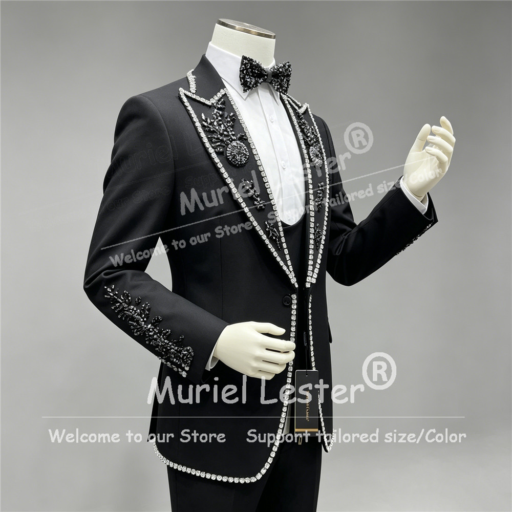 Luxury Rhinestone Beads Suits  - Mens Grooming Kit Luxury のレビューと価格