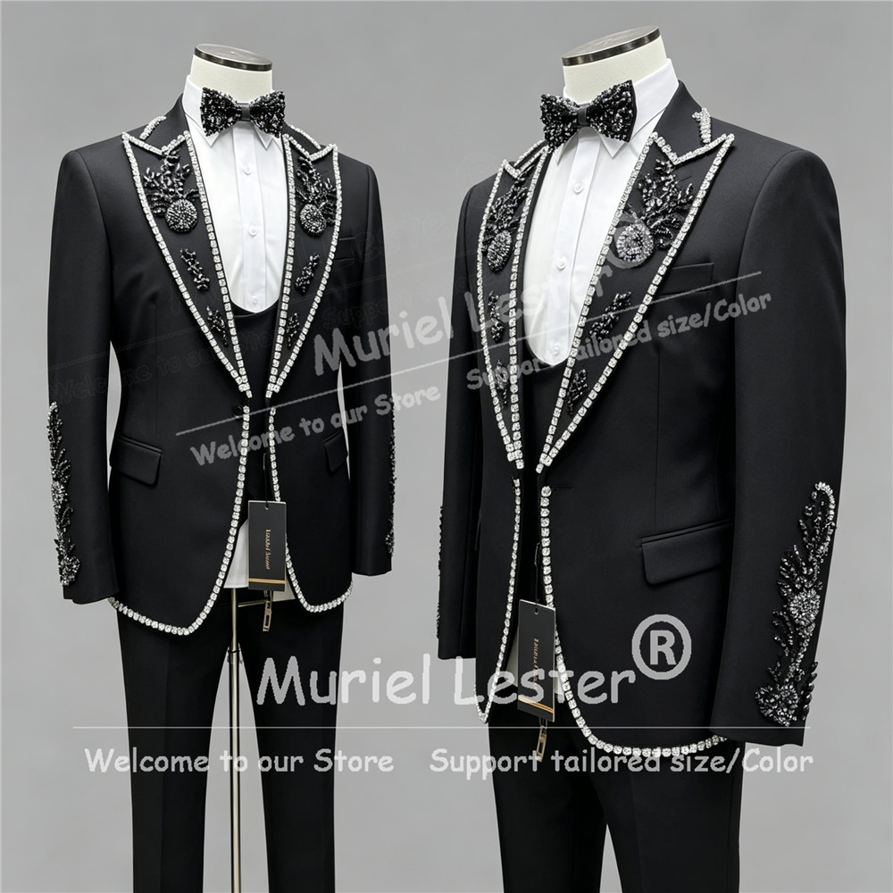 Luxury Rhinestone Beads Suits  - Mens Grooming Kit Luxury のレビューと価格