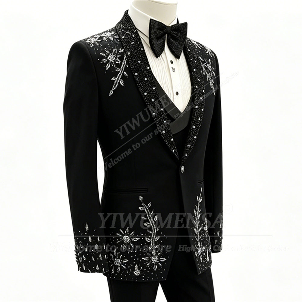 Brilliant Crystals Beading Sui - Men'S Grooming Room のレビューと価格