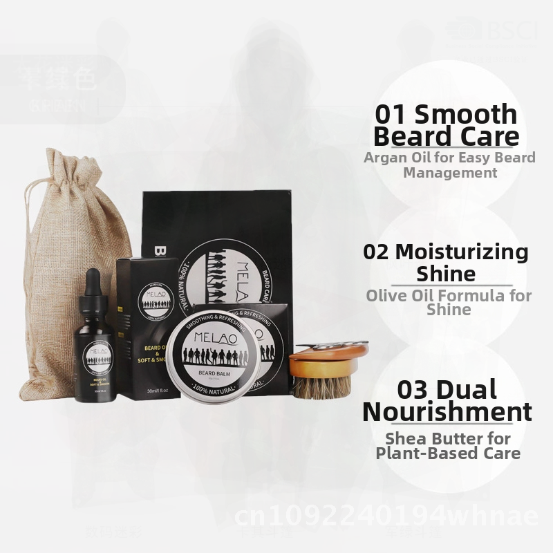 Men's Beard Care Kit - 5-Piece - Men'S Grooming Aftershave のレビューと価格