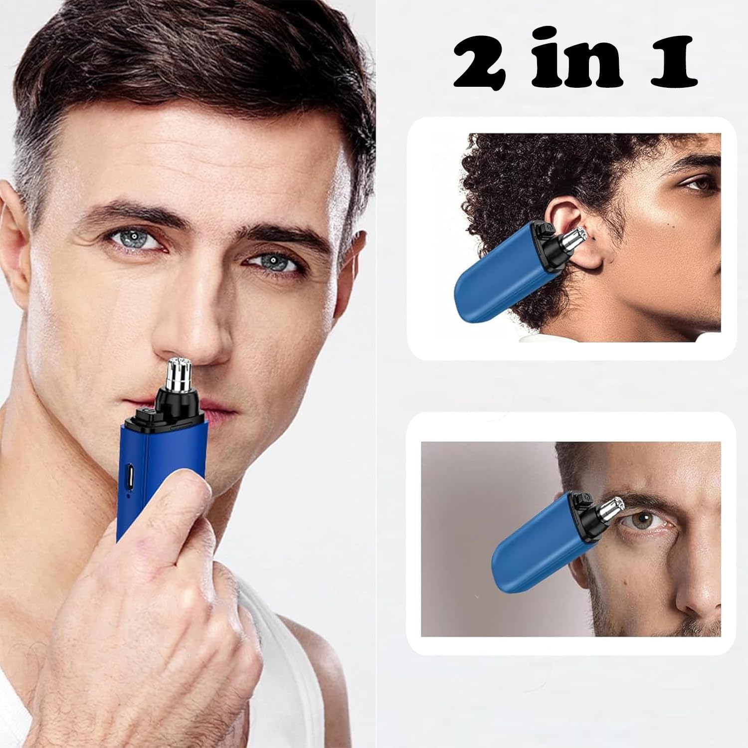 USB Rechargeable Nose and Ear  - Men'S Grooming Scissors のレビューと価格