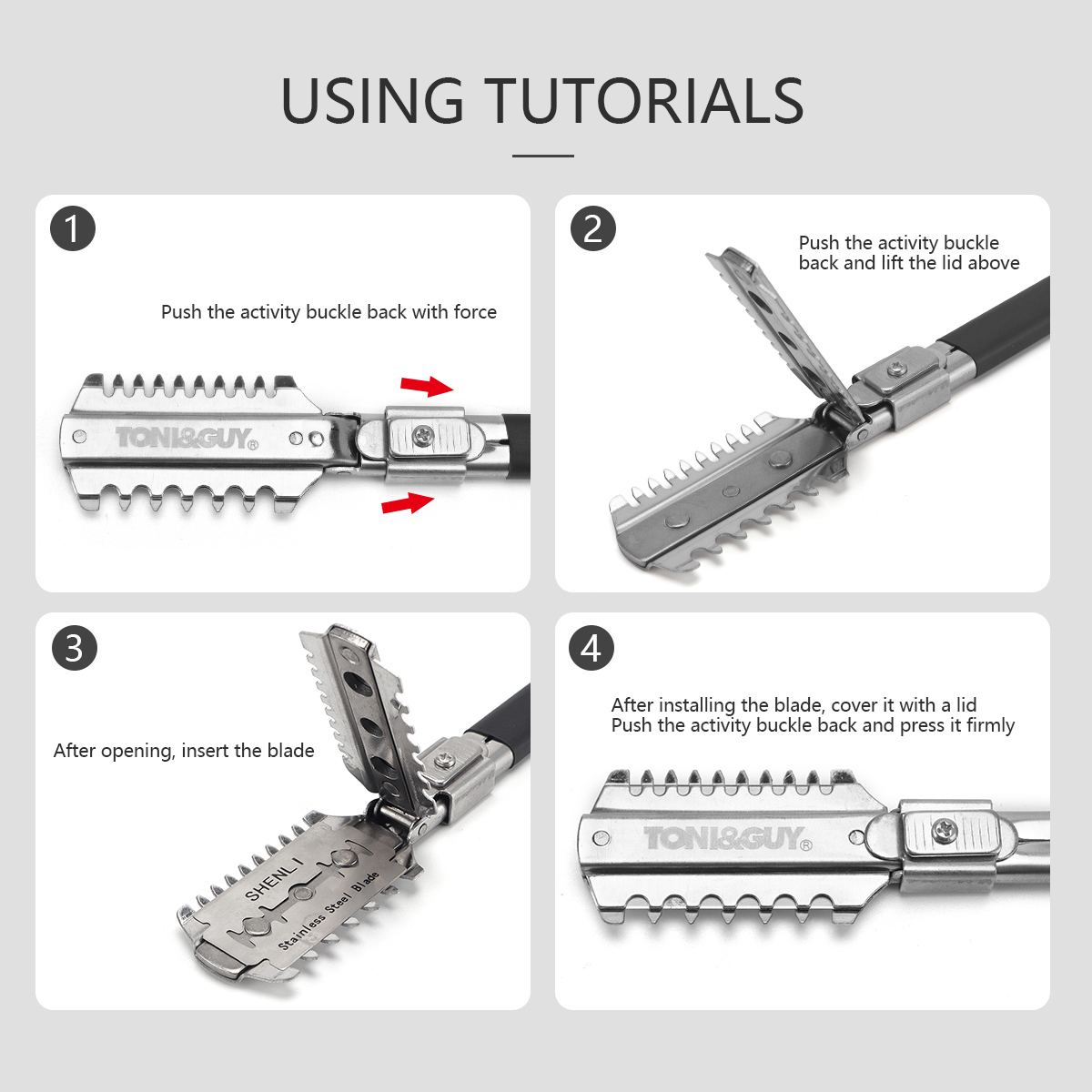 Salon Double-Edge Shaving Hair - Men'S Grooming Scissors のレビューと価格