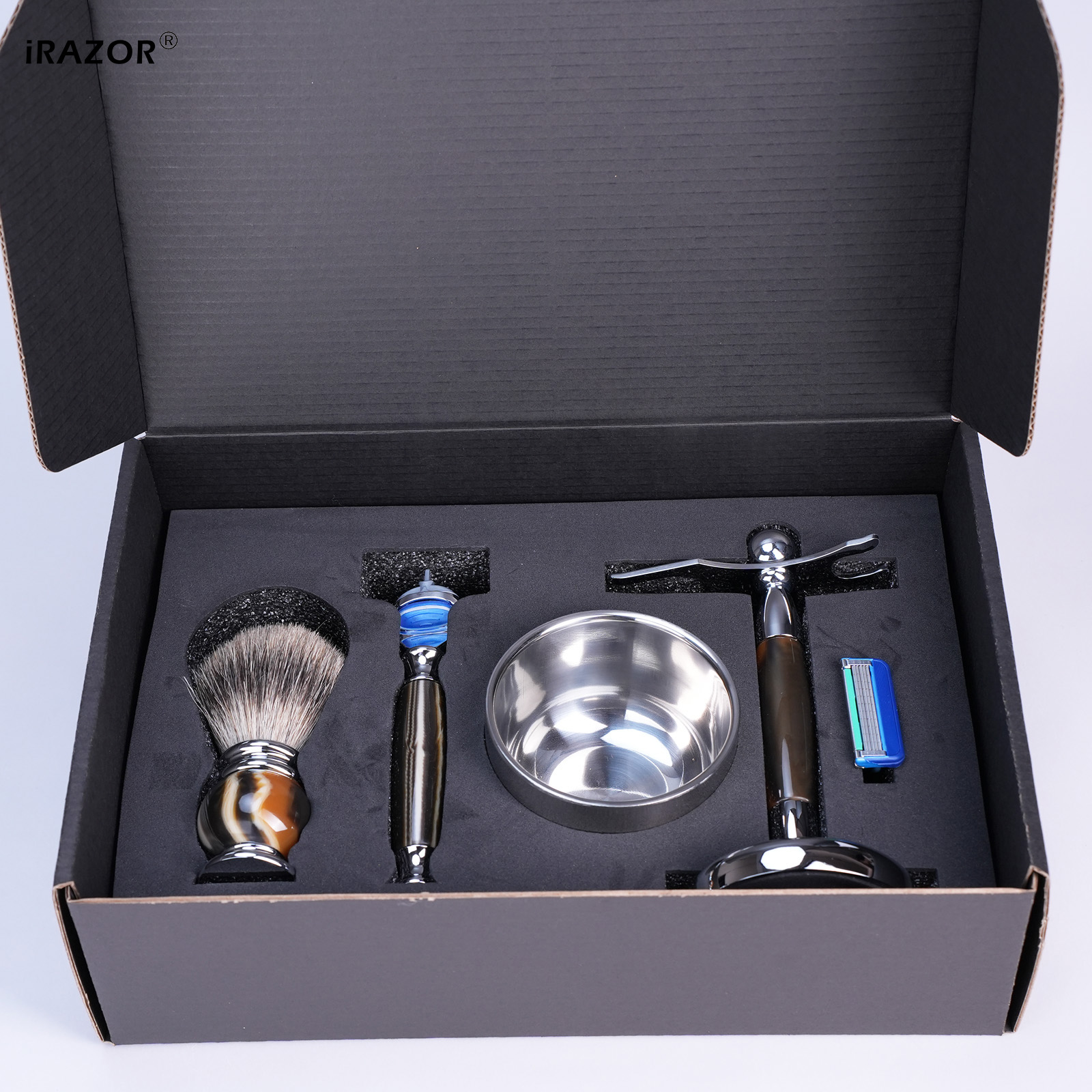 iRAZOR Luxury 5-Blade F5 Fusio - Mens Grooming Kit Luxury のレビューと価格