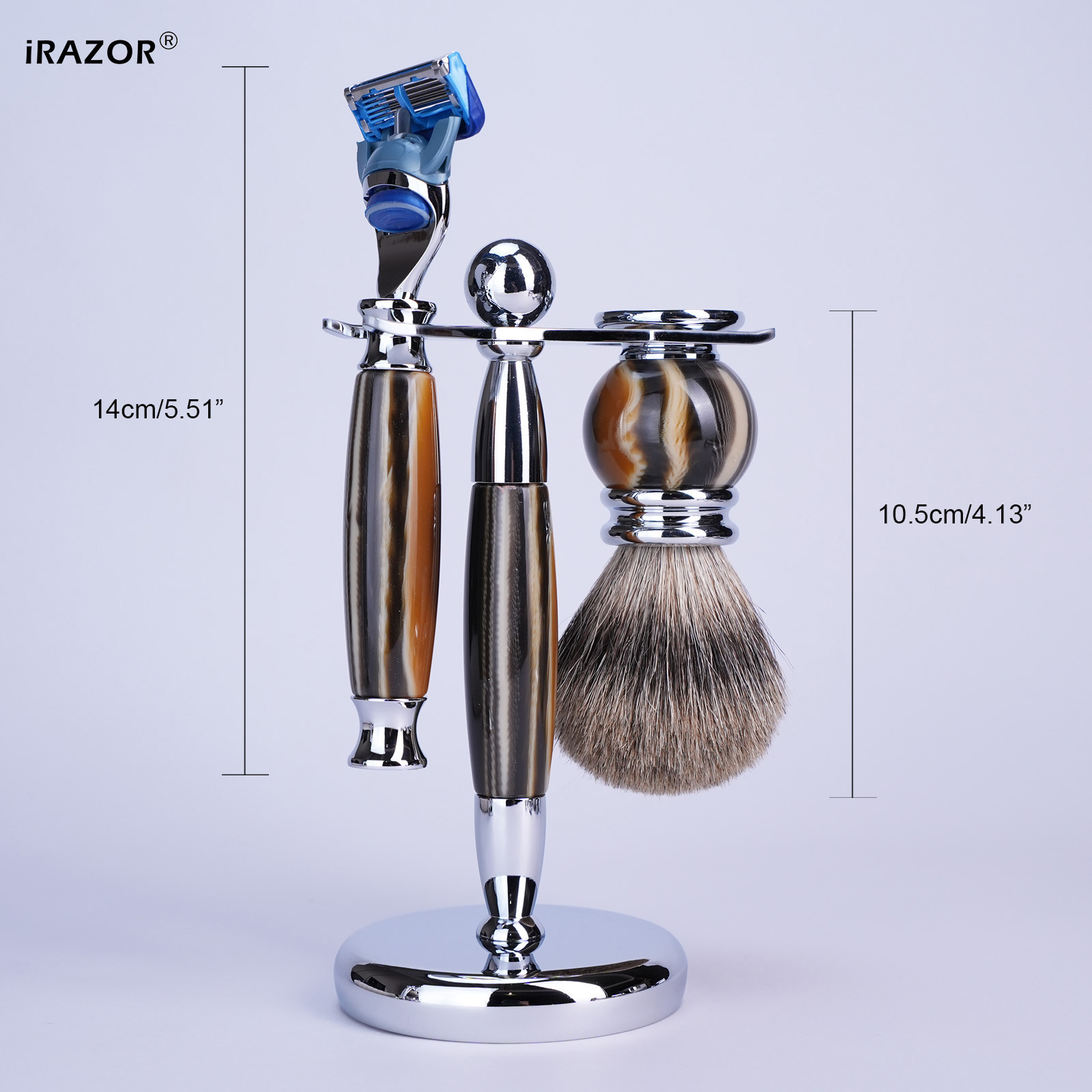 iRAZOR Luxury 5-Blade F5 Fusio - Mens Grooming Kit Luxury のレビューと価格