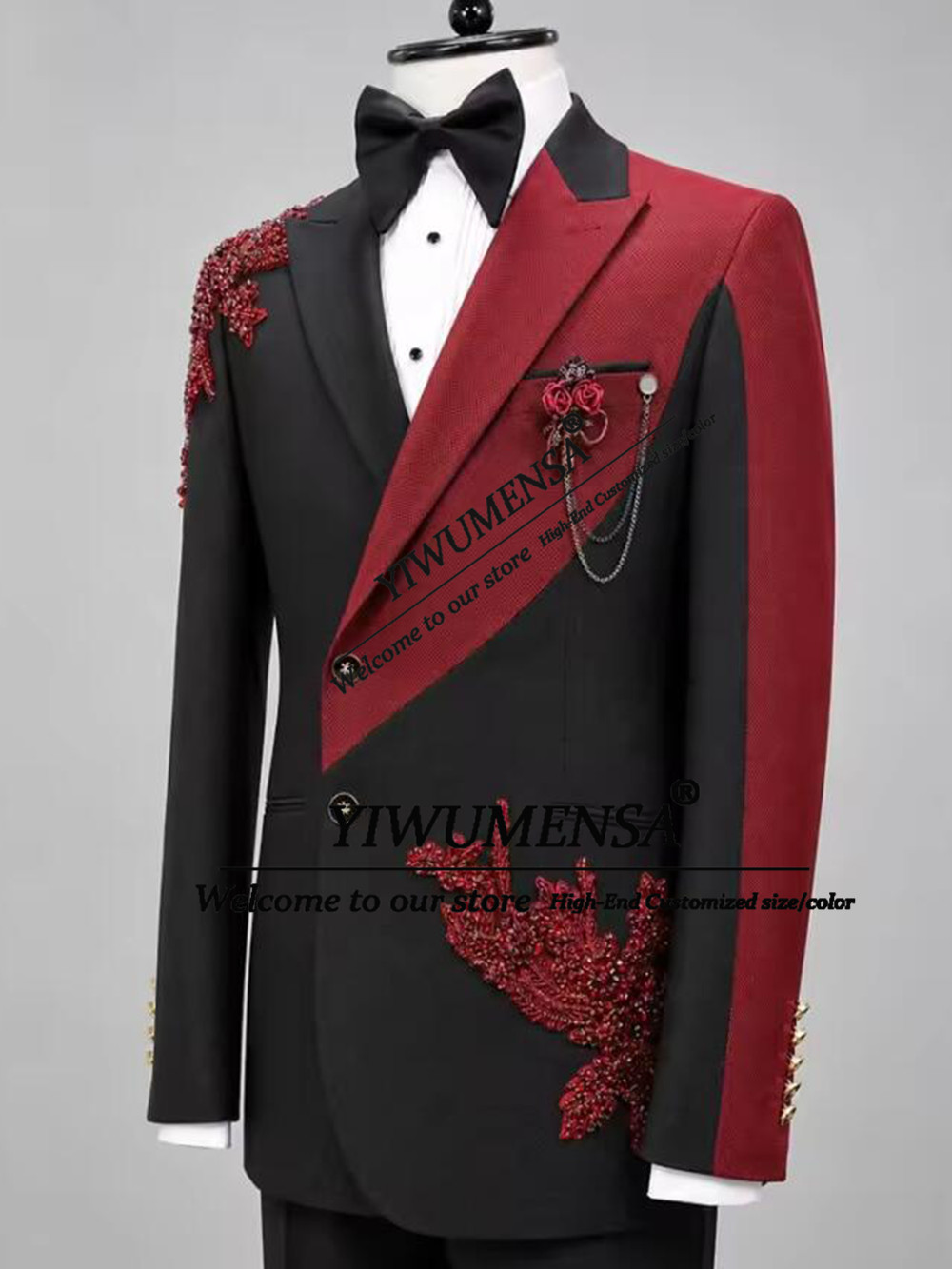 Luxury Beaded Stones Suits Men - Mens Grooming Kit Luxury のレビューと価格