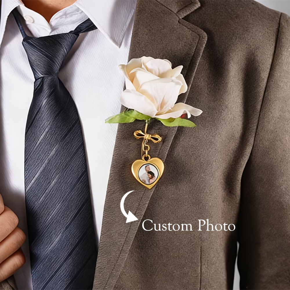 Custom Photo Brooch For Women  - Men Grooming Usa のレビューと価格